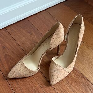 Jessica Simpson Cork Heels Sz9.5